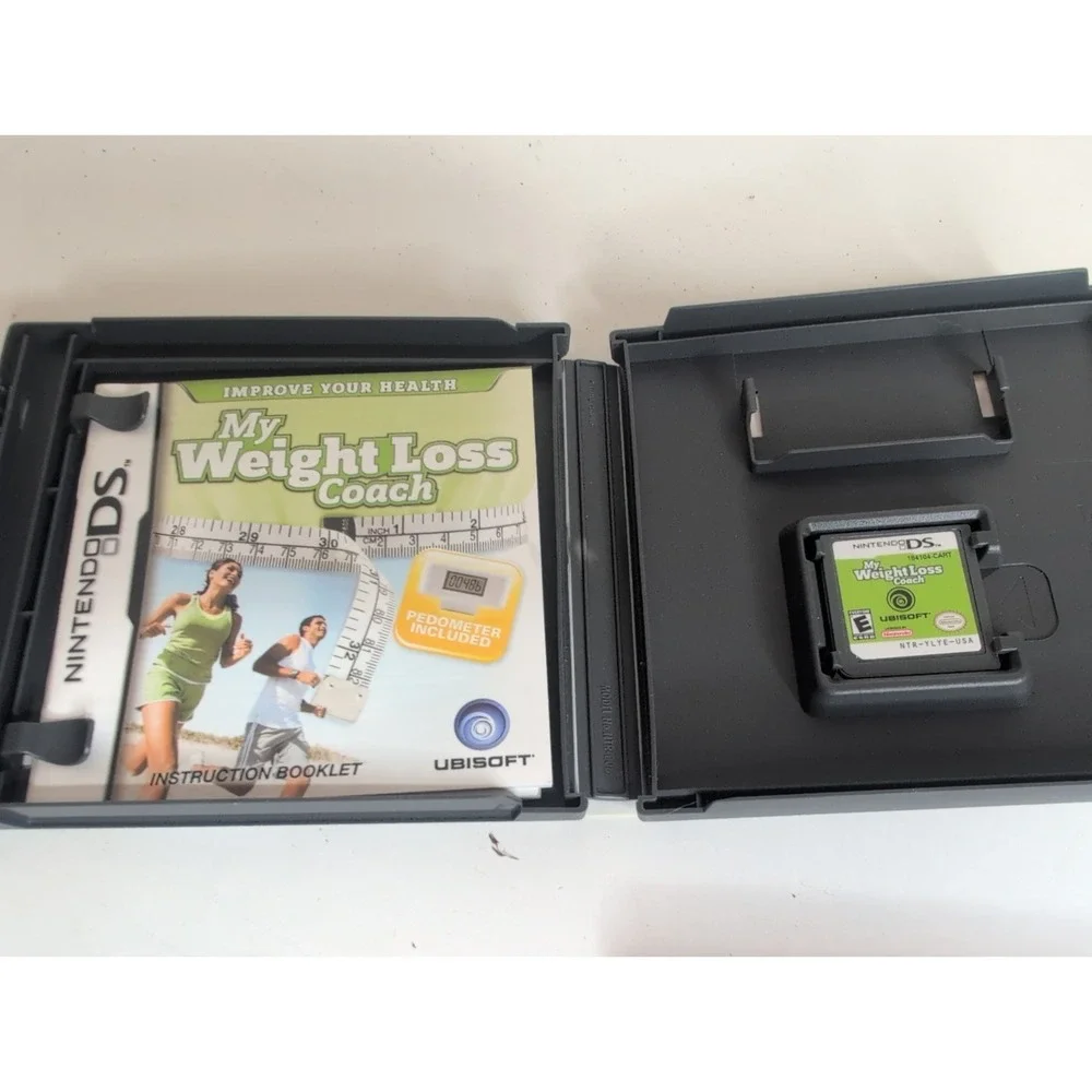 Lot Of 5 Nintendo DS Games Flash Focus Weight Loss Brain Cooking Puzzle